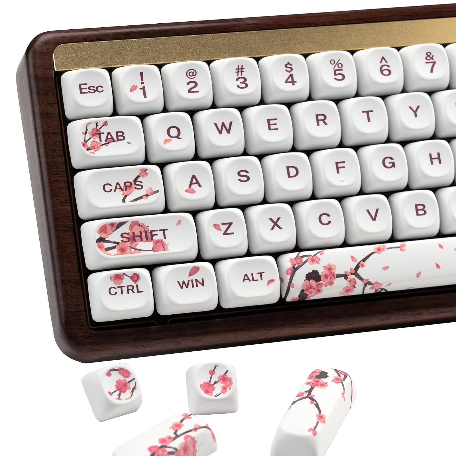 OHY Purple Grape Theme PBT Keycap Set for Mechanical Keyboards