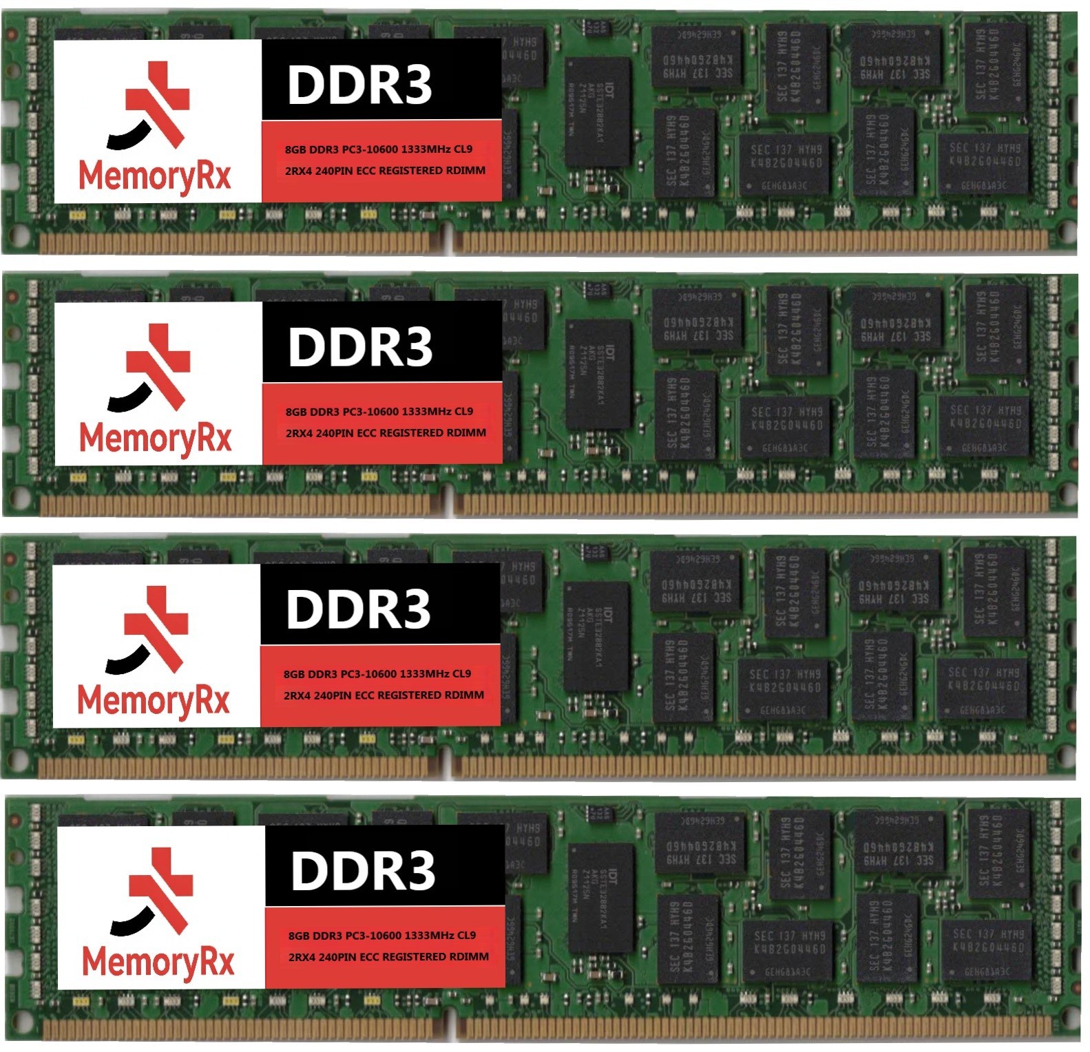 32GB (8GB x 4) DDR3 1333 Memory RAM FOR 2010 2012 APPLE MAC PRO WESTMERE 4,1 5,1