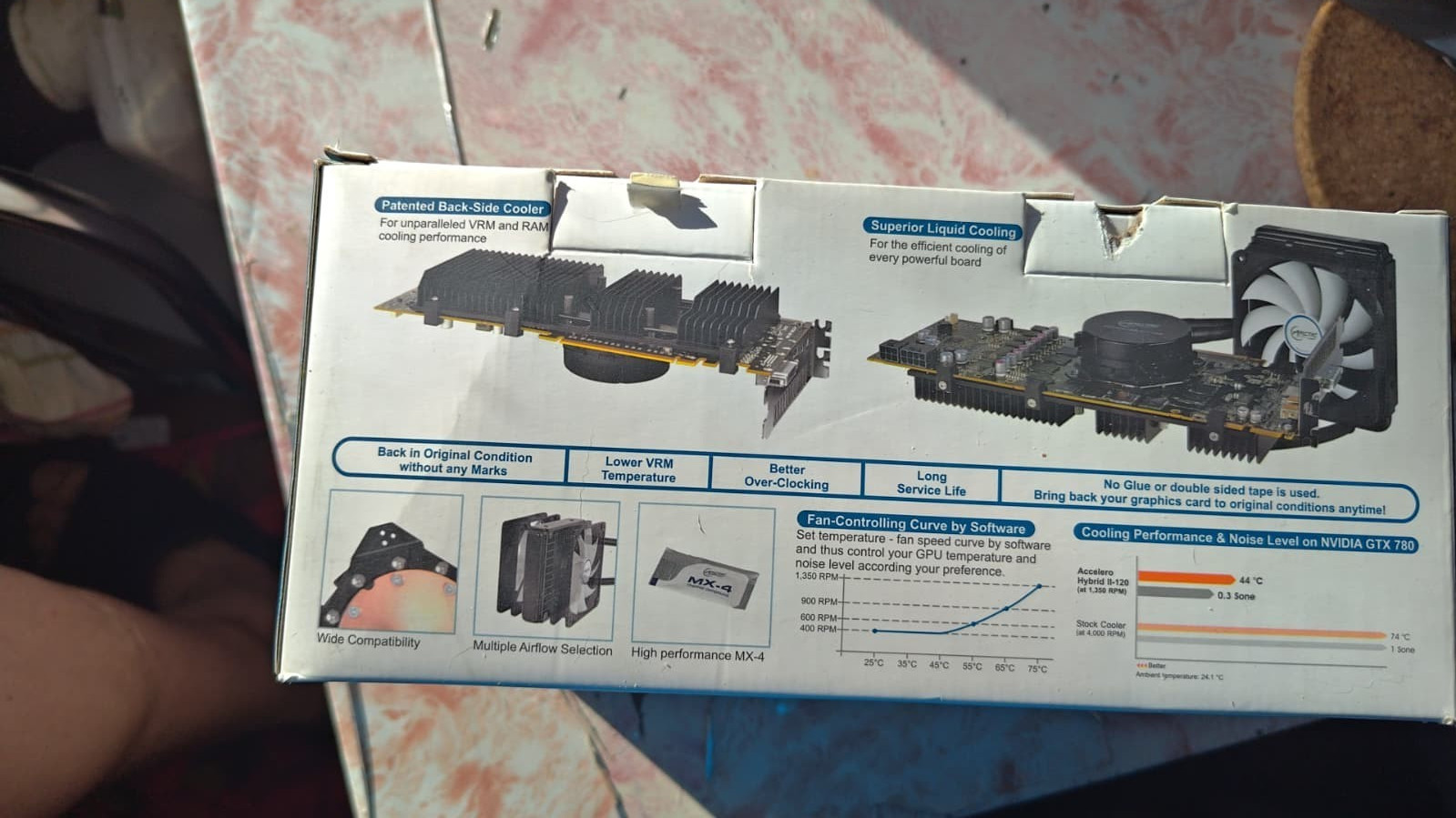 Universal gpu water cooling kit AIO: Artic Accelero Hybrid II