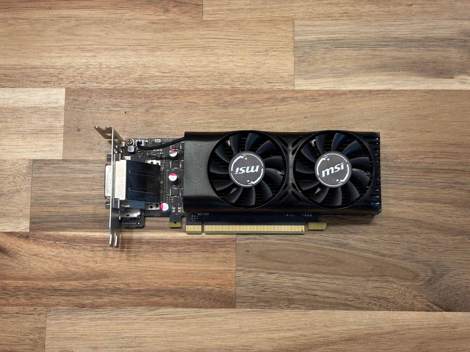MSI GeForce GTX 1050 Ti 4GB Low Profile GDDR5 Graphics Card