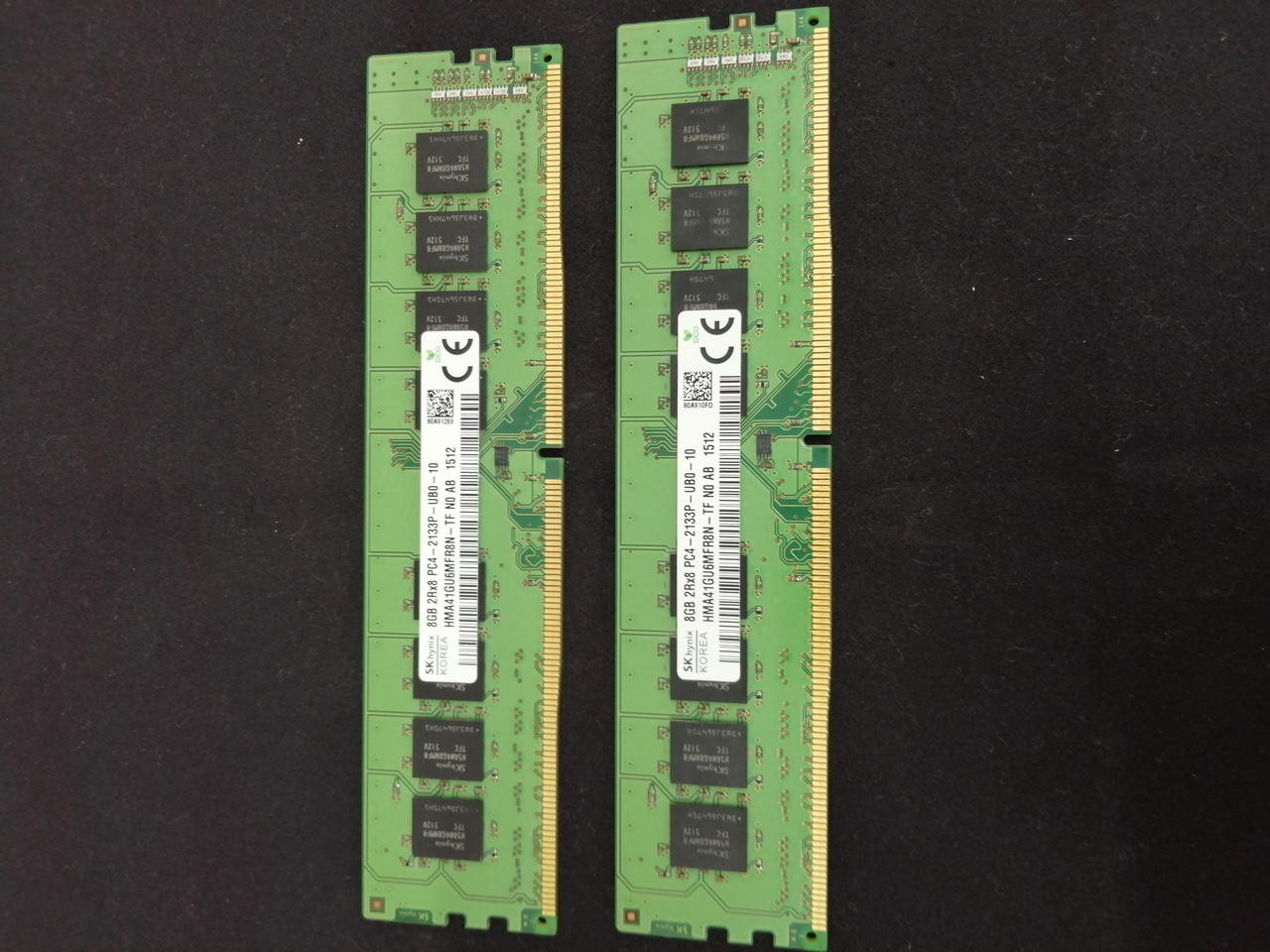 SK HYNIX PC4-2133P 8GB DDR4-2133 PC4-17000 1Rx8 CL15 1.2V Non-ECC Unbuffered