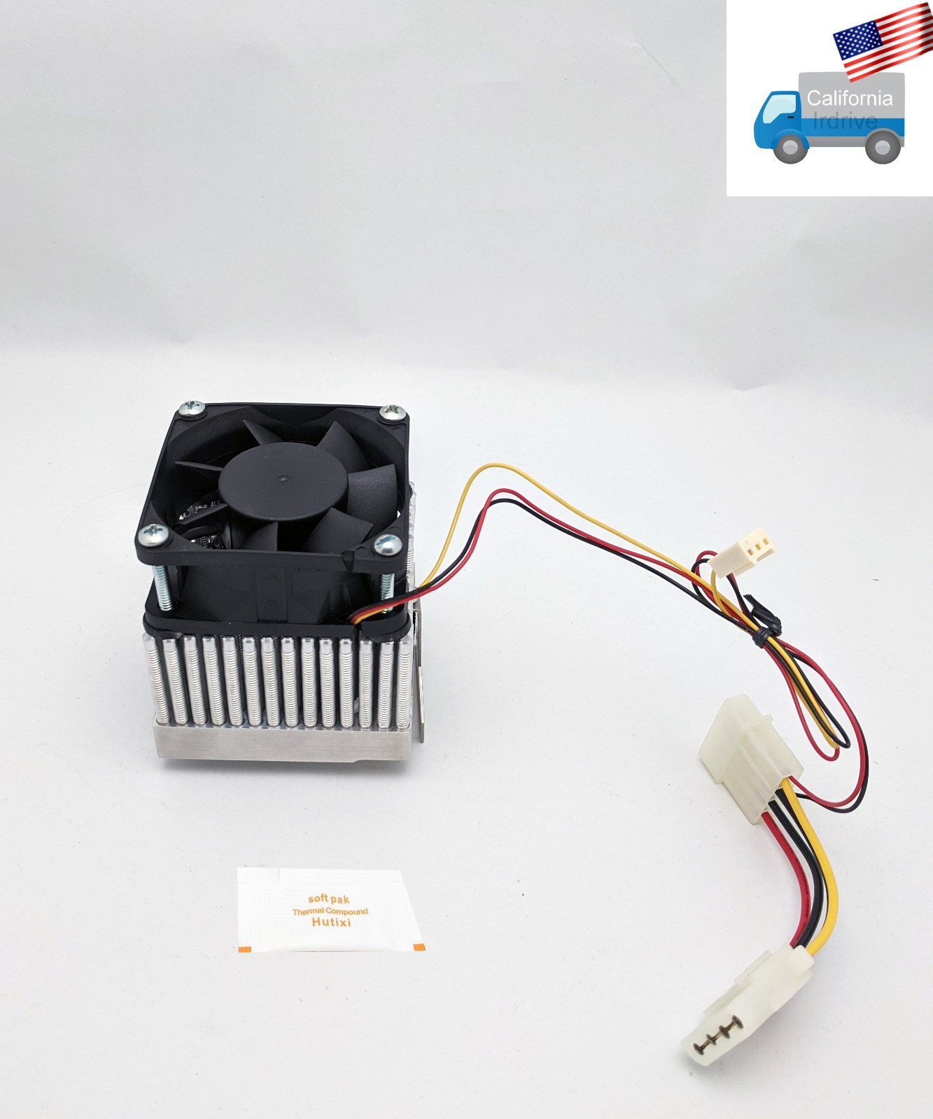 NEW Swiftech MCX370-0A Intel Socket 370 /AMD A CPU Cooler,Dual Ball Bearing Fan
