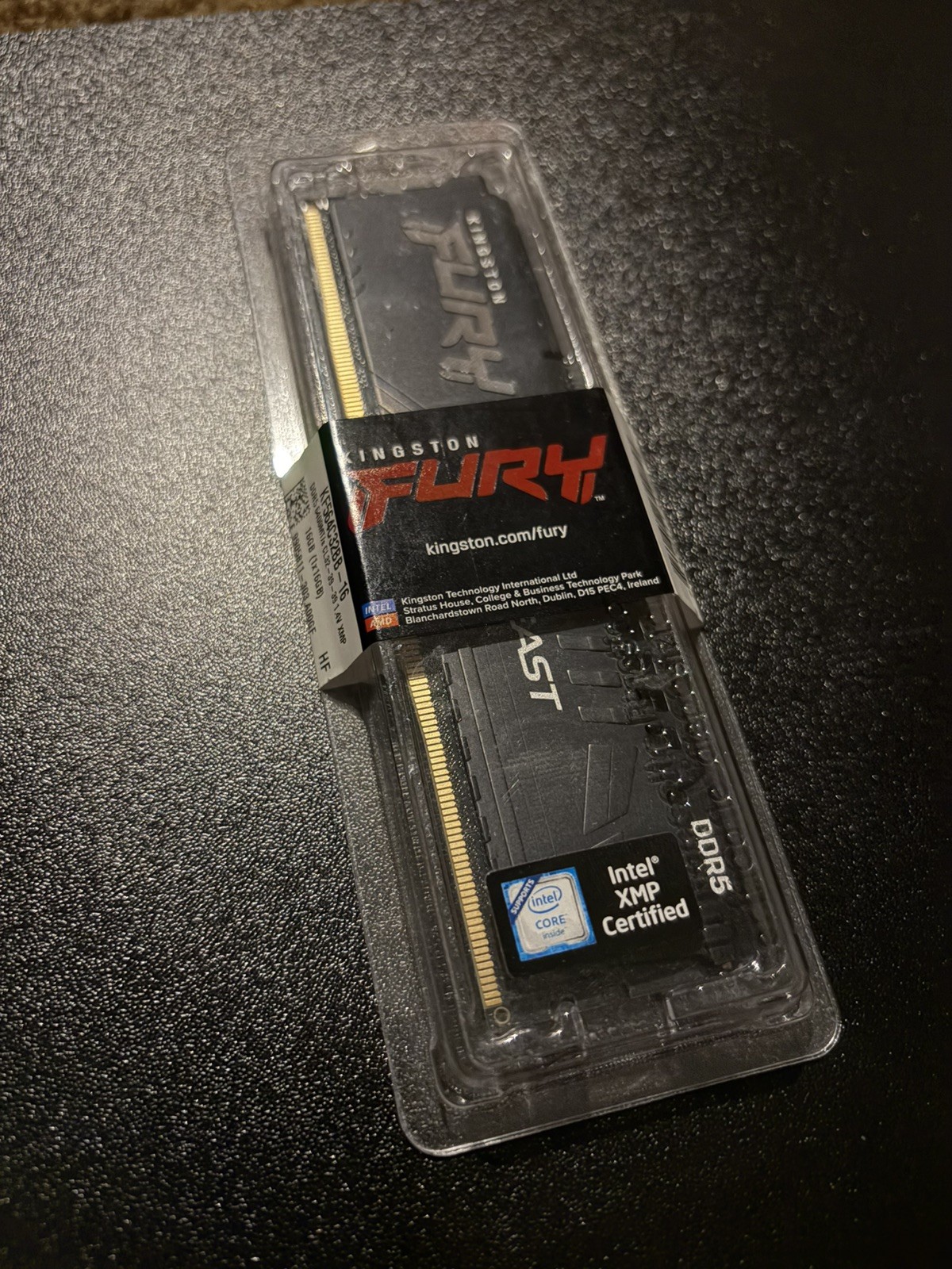 Kingston FURY Beast 16GB DDR5 6400MT/CL32-39-39 EXPO/XMP (KF564C32BB-16)
