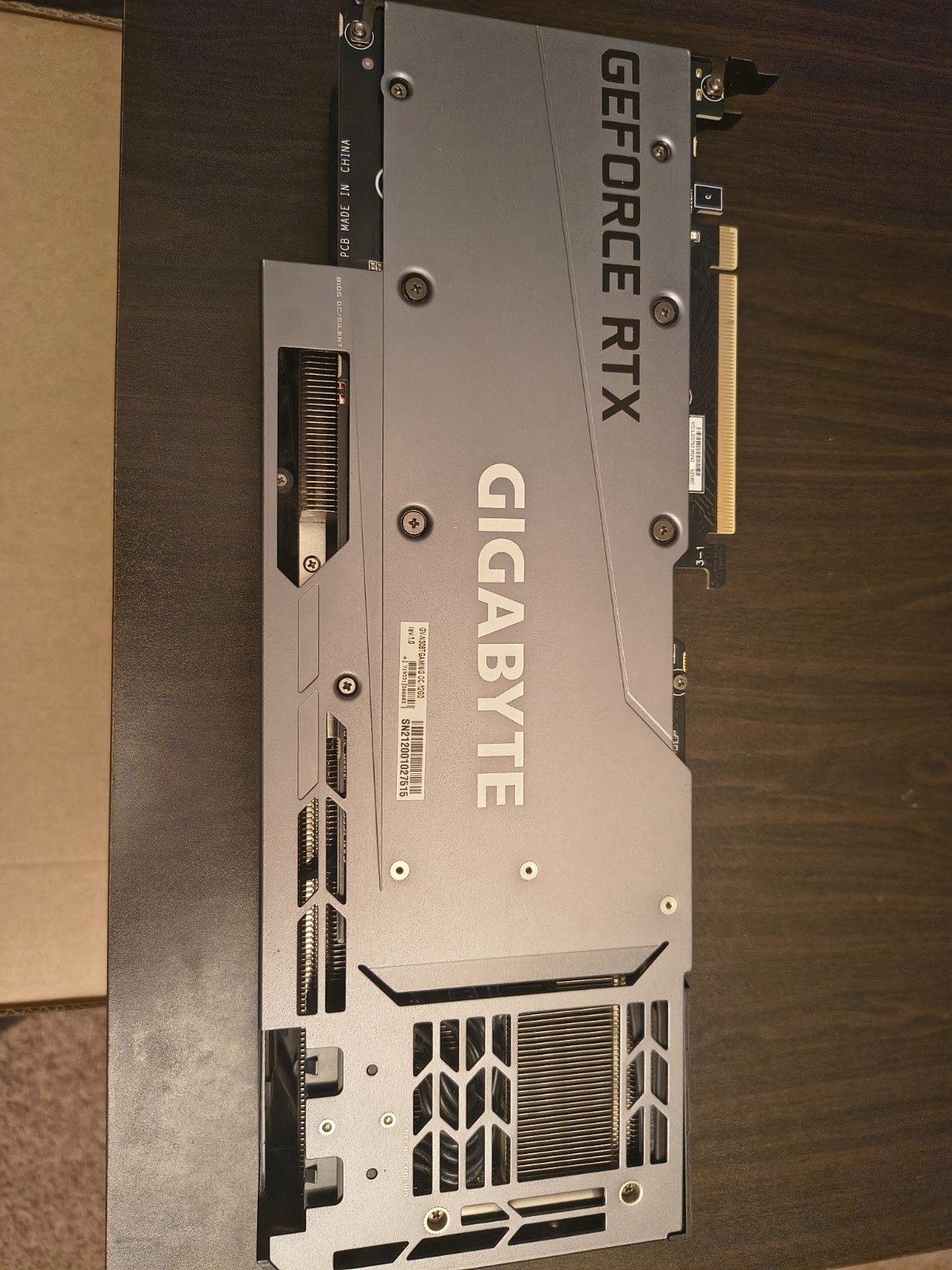GIGABYTE RTX 3080 Ti GAMING OC 12GB GDDR6X Graphics Card [GV-N308TGAMING]
