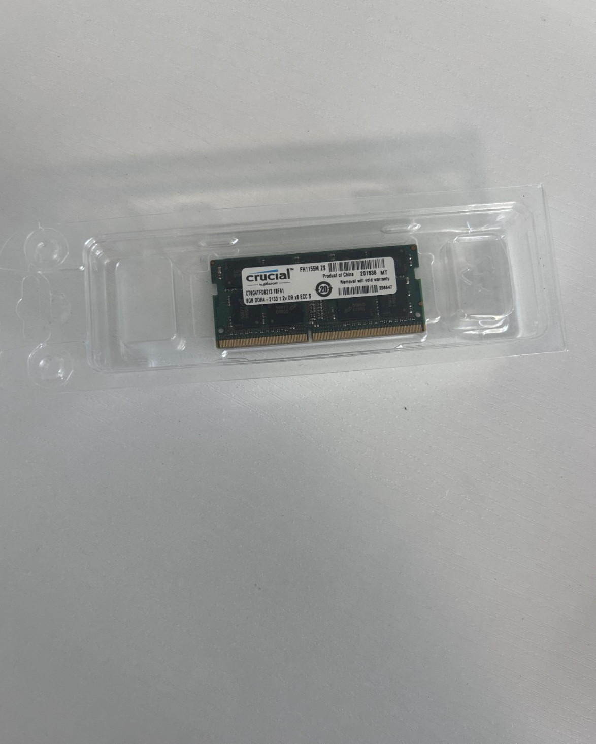 Micron 8GB DDR3 1333MHz PC3-10600R ECC Registered SO-DIMM RAM MT16JSZF1G72PZ