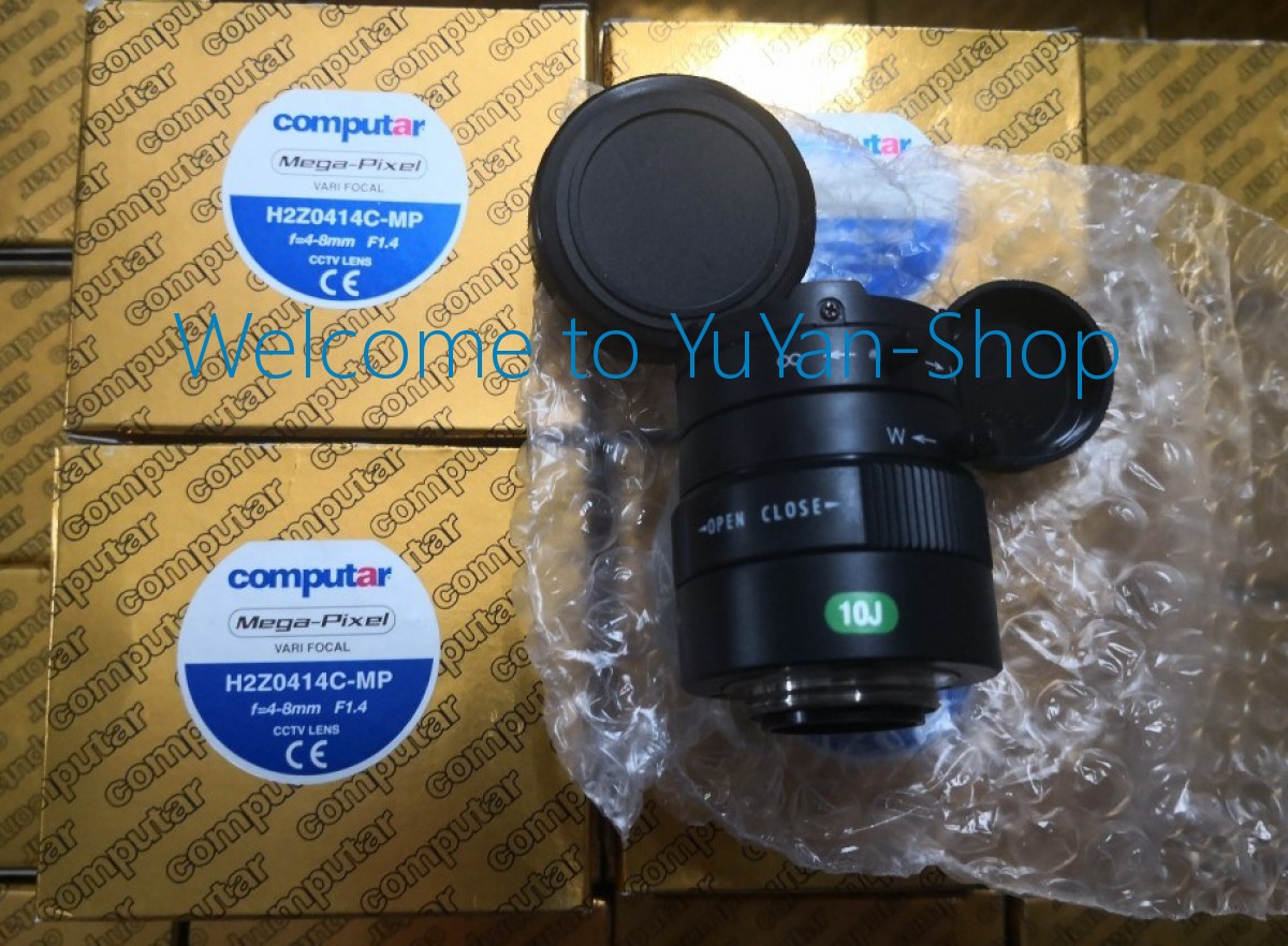 1Pc NEW H2Z0414C-MP Megapixel 1/2″ 4-8mm F1.4 industrial lens