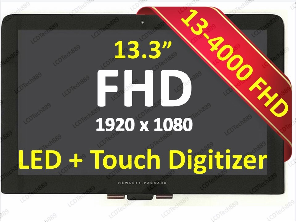 FHD LCD Display Touch Screen Assembly For HP Spectre X360 13-4100DX 13-4030CA
