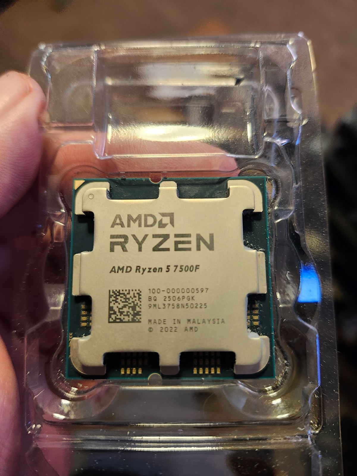 AMD Ryzen 5 7500F Processor (6 Cores, Socket AM5)
