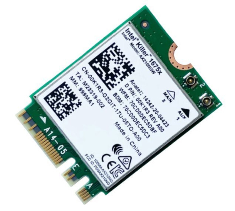 M27269-005 – Wlan 6E 2X2 INT AX210NGW TYP2 NV Board