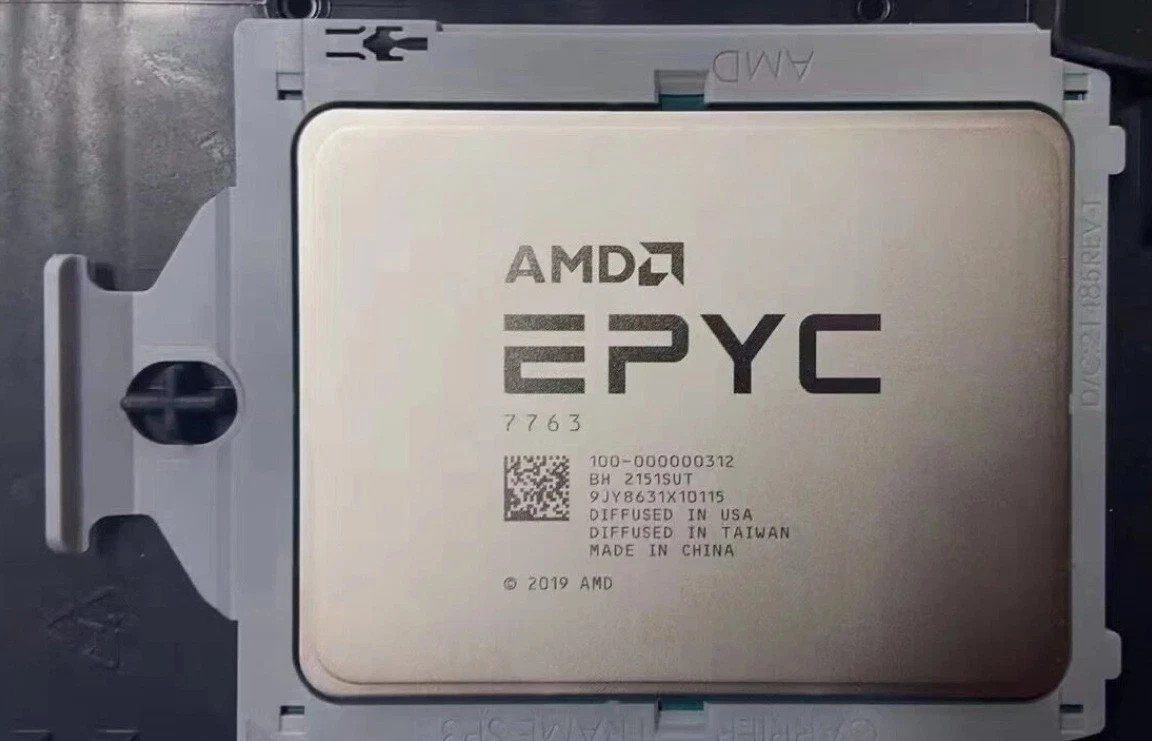 AMD EPYC 7763 Unlocked 2.45GHz 64 Core 128 Thread 280W 256MB CPU Processor