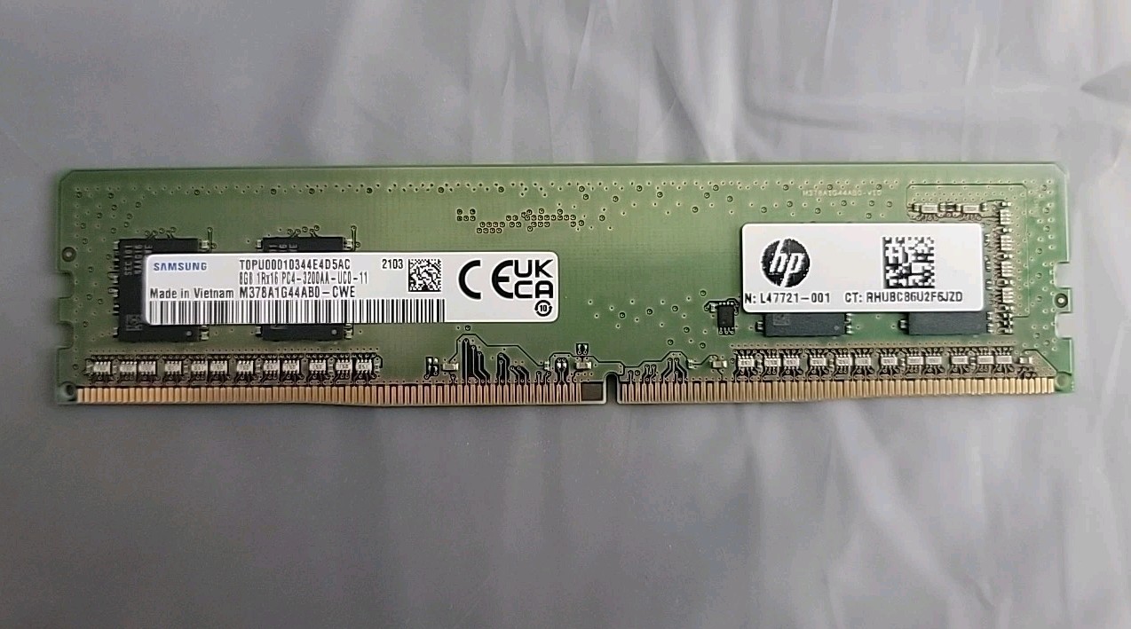 Samsung 8GB 1Rx16 PC4-3200AA-UCO-11 – PC Ram