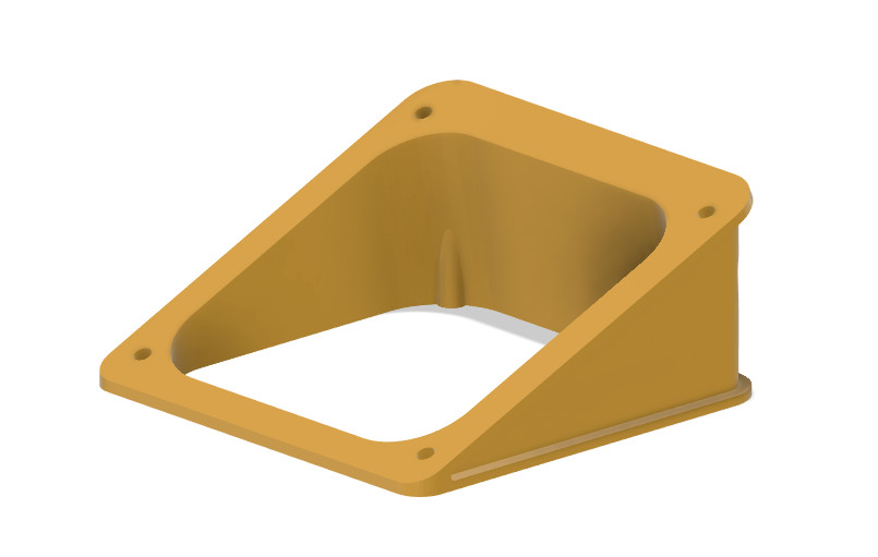 Angled PC Fan Bracket for Phanteks NV series, 120mm / 140mm