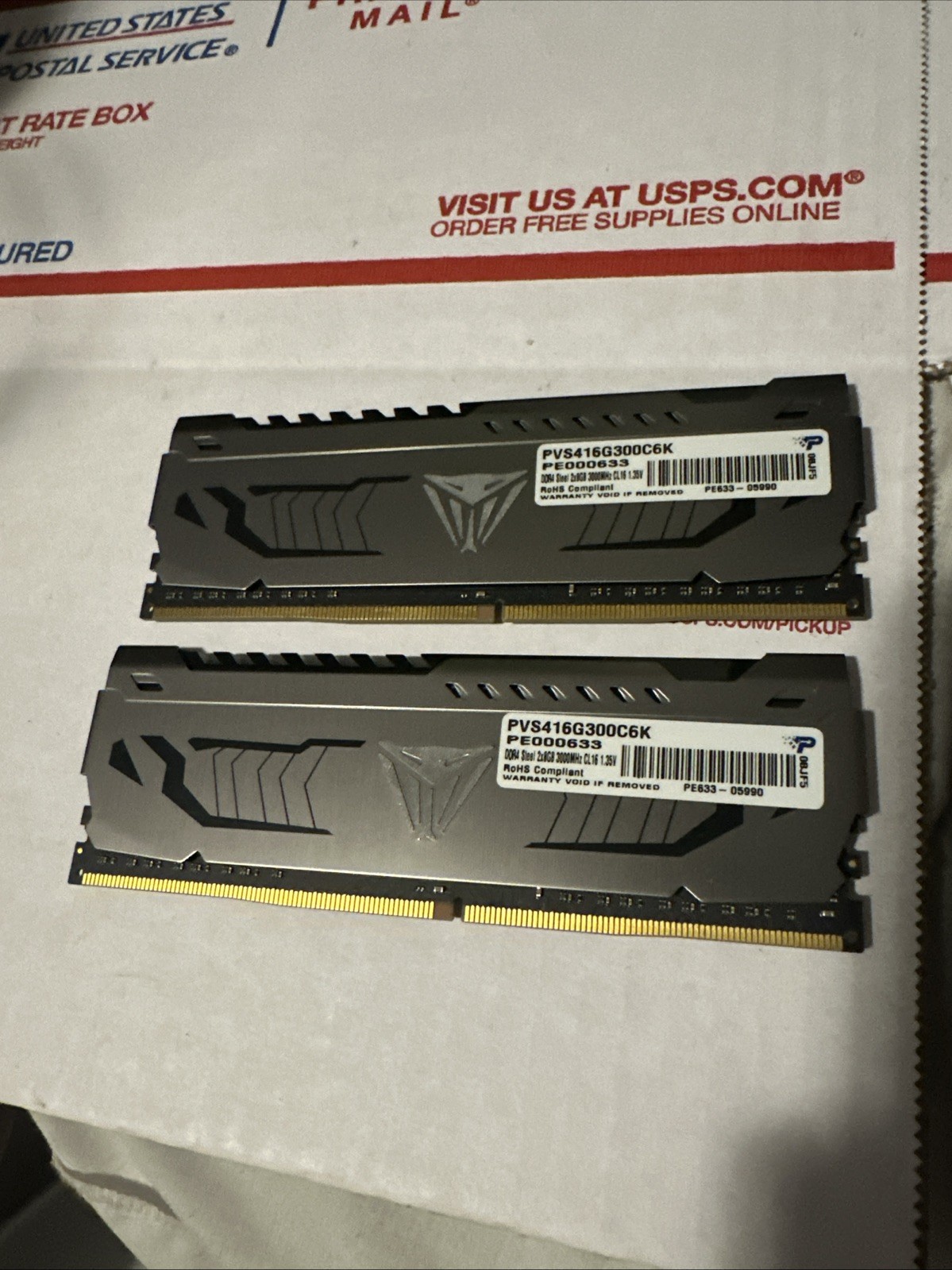 Patriot Viper Steel DDR4 UDIMM 16GB (2x8GB) 3000MHz PC4-24000 Memory Kit