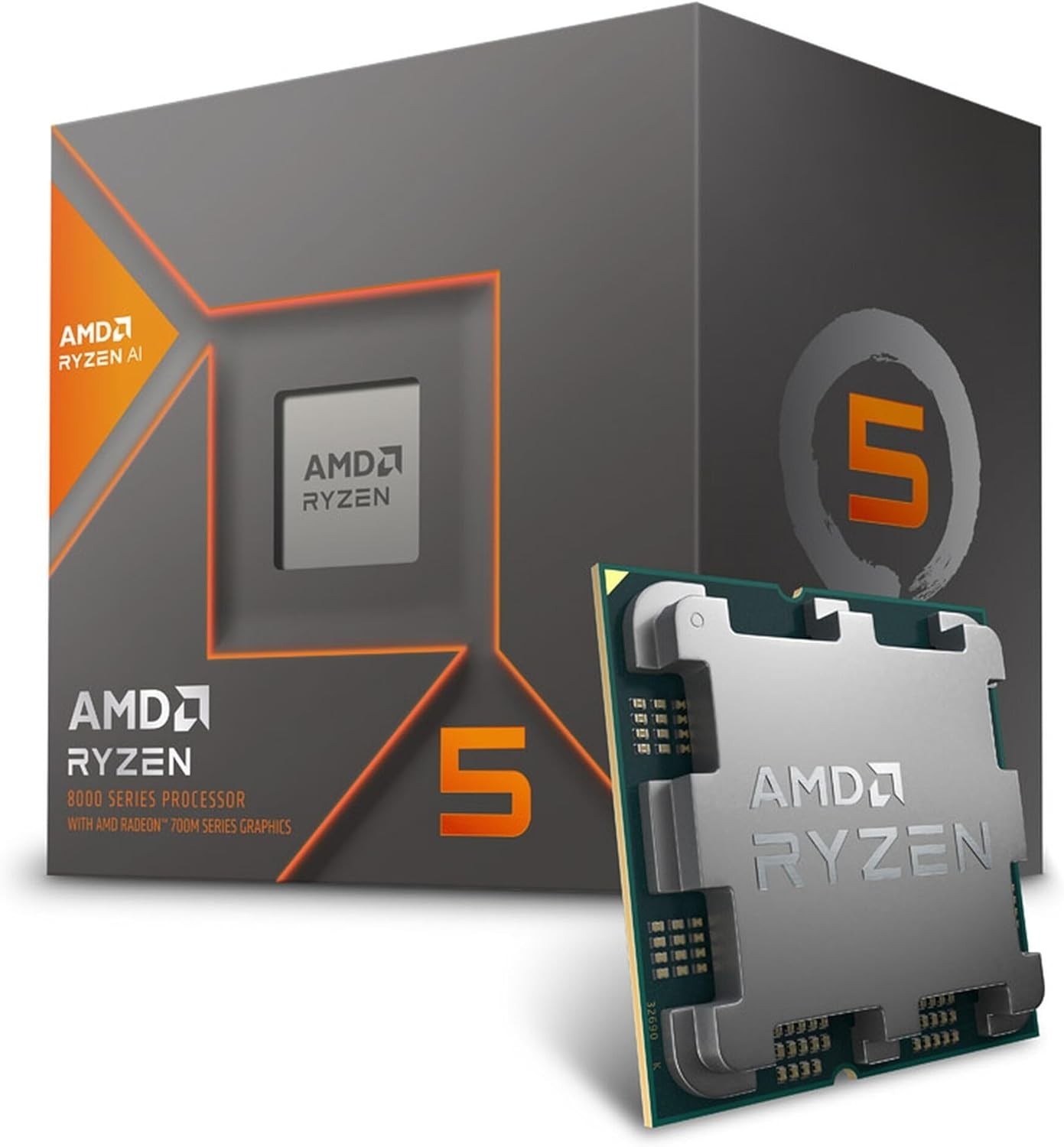 AMD Ryzen 5 8500G 6-Core 12-Thread AM5 Processor Radeon 740M Open Box