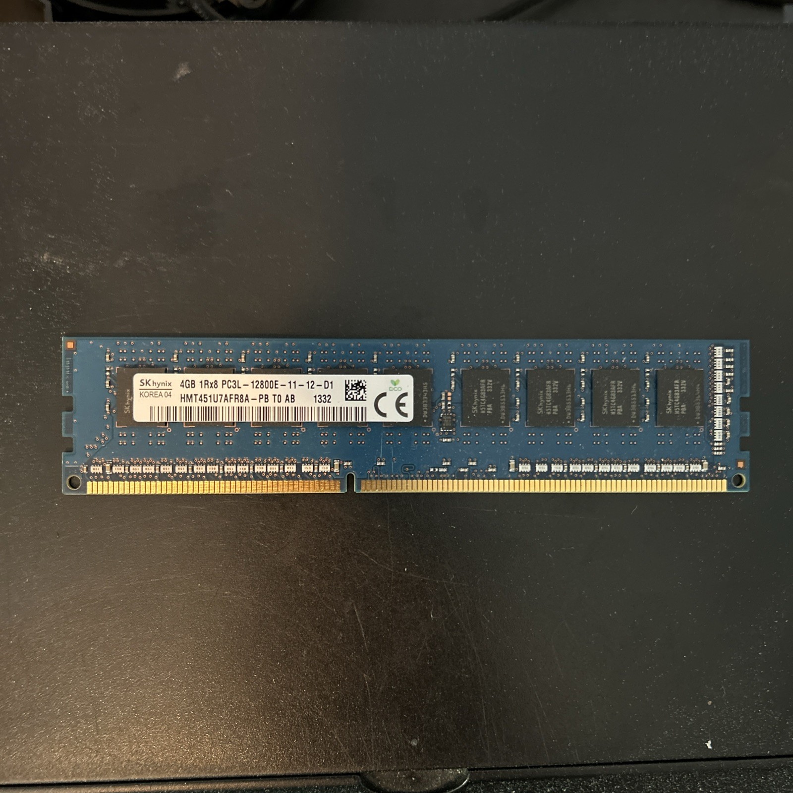 SK Hynix 4GB ECC non-registered RAM Memory PC3-12800E 1600MHz DDR3