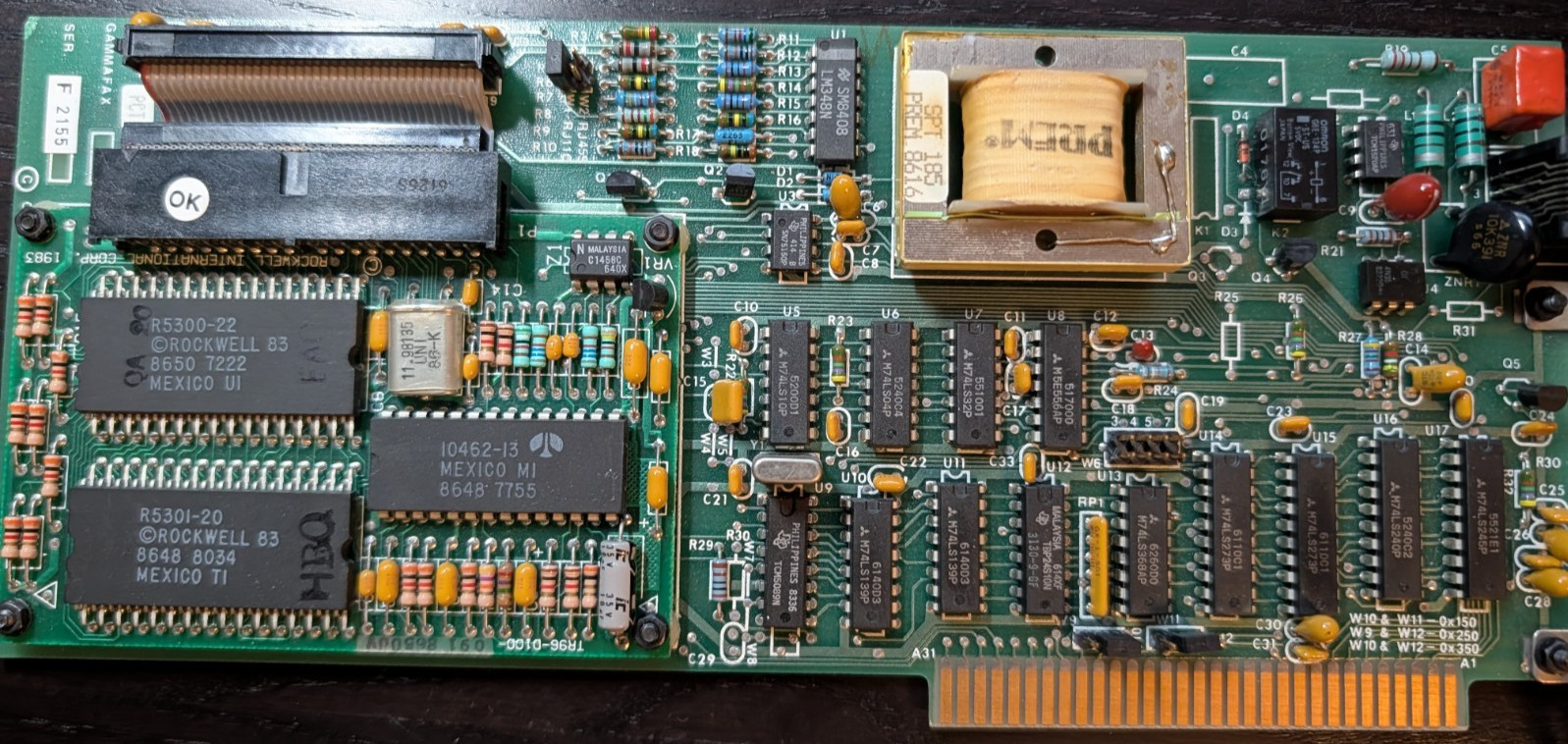GAMMA TECH GAMMALINK GAMMAFAX-CPD FAX INTERFACE ISA CARD
