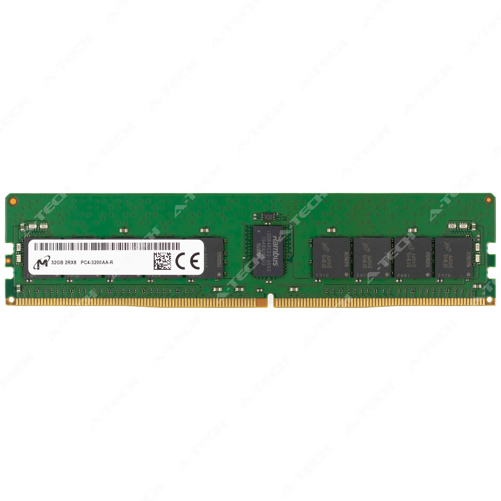 Micron 32GB RDIMM MTA18ASF4G72PDZ-3G2E1 MTA18ASF4G72PDZ-3G2F1 Server Memory RAM
