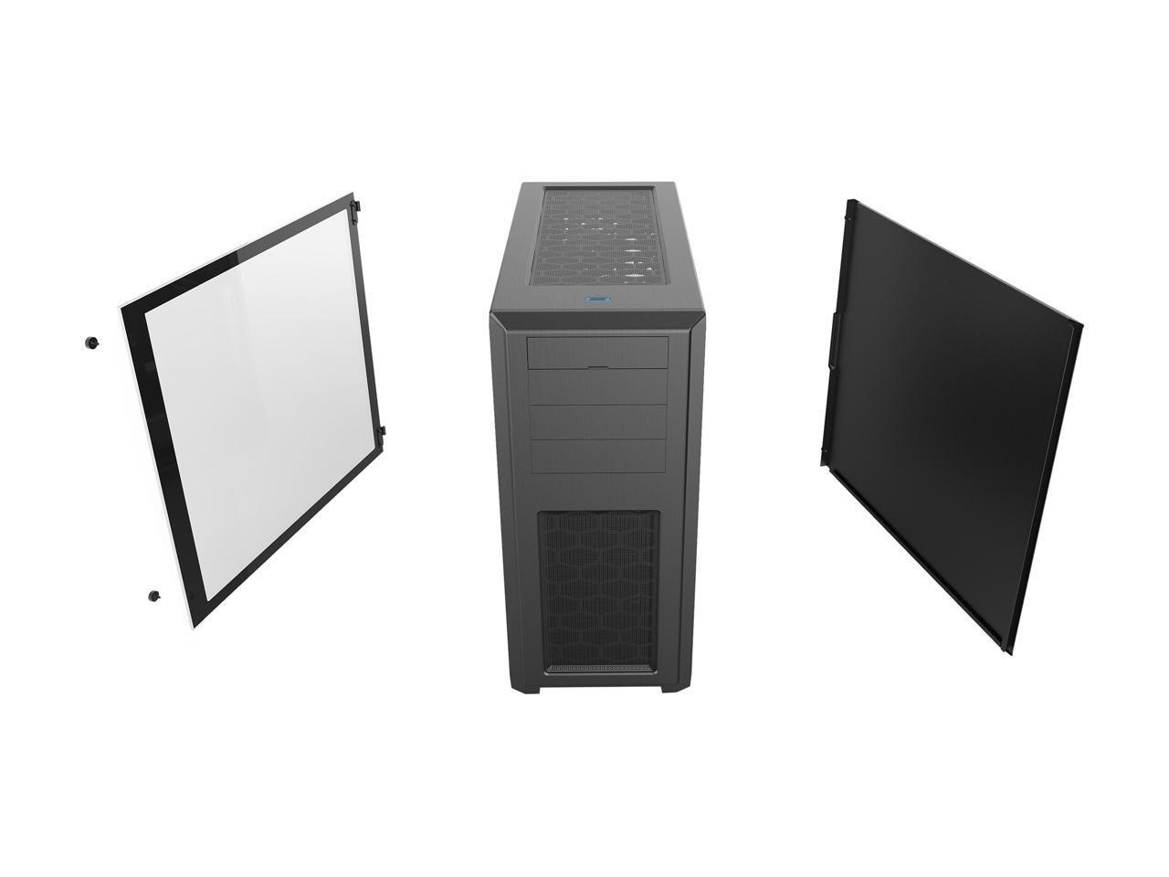 Phanteks Enthoo Pro TG PH-ES614PTG_BK Integrated RGB lighting Tempered Glass Sid
