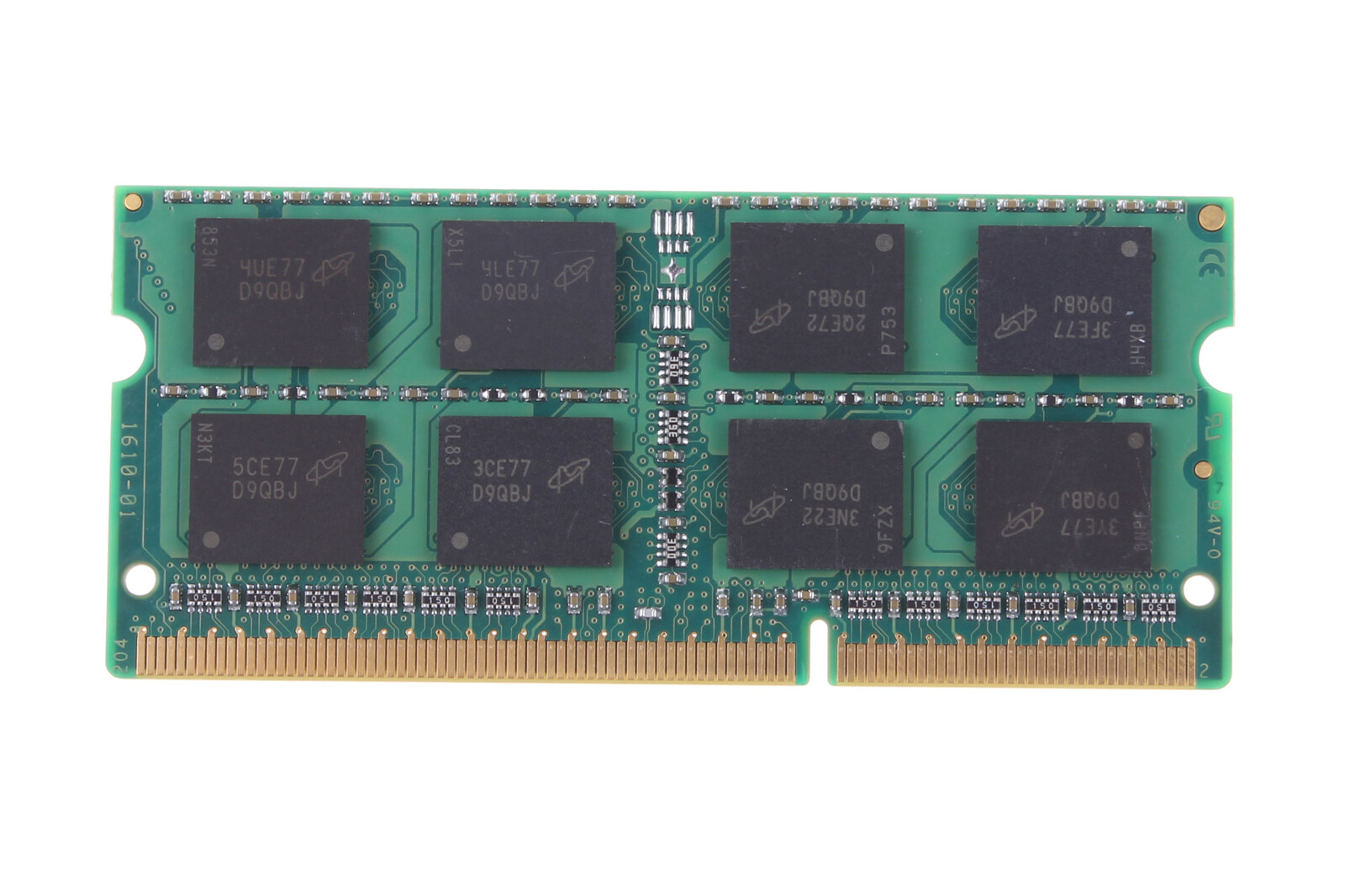 DDR3 RAM 80 GB 10x 8GB 2Rx8 PC3-12800 SODIMM 1600Mhz 1.5V Upgrade Laptop Memory