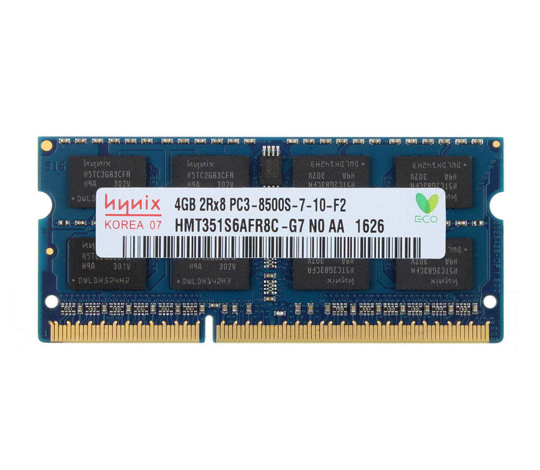 8GB 2X4GB 4G 8G 2Rx8 PC3-8500S DDR3 1066Mhz 204PIN SO-DIMM Laptop Memory RAM GS