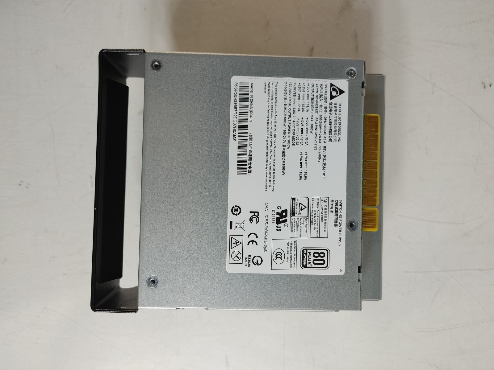 Lenovo DPS-1000AB-12 A 1000 W Hot Swap Server Power Supply 5P50V03173