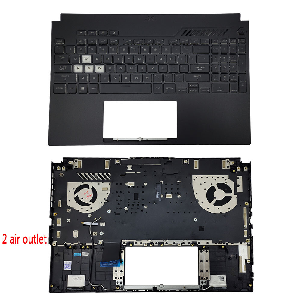 For Asus TUF Gaming A15 FA507 FA507R FX507 2022 Palmrest Keyboard Backlit New US