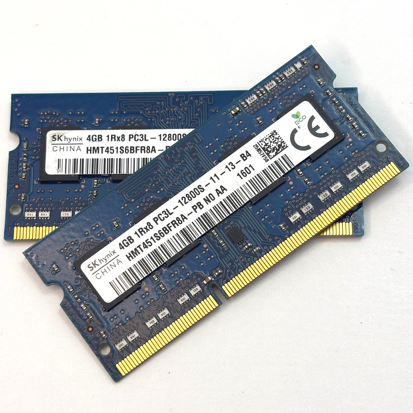 SKHynix 8GB Memory Kit – 2x4GB DDR3L 1600MHz PC3L-12800S 1Rx8 SODIMM