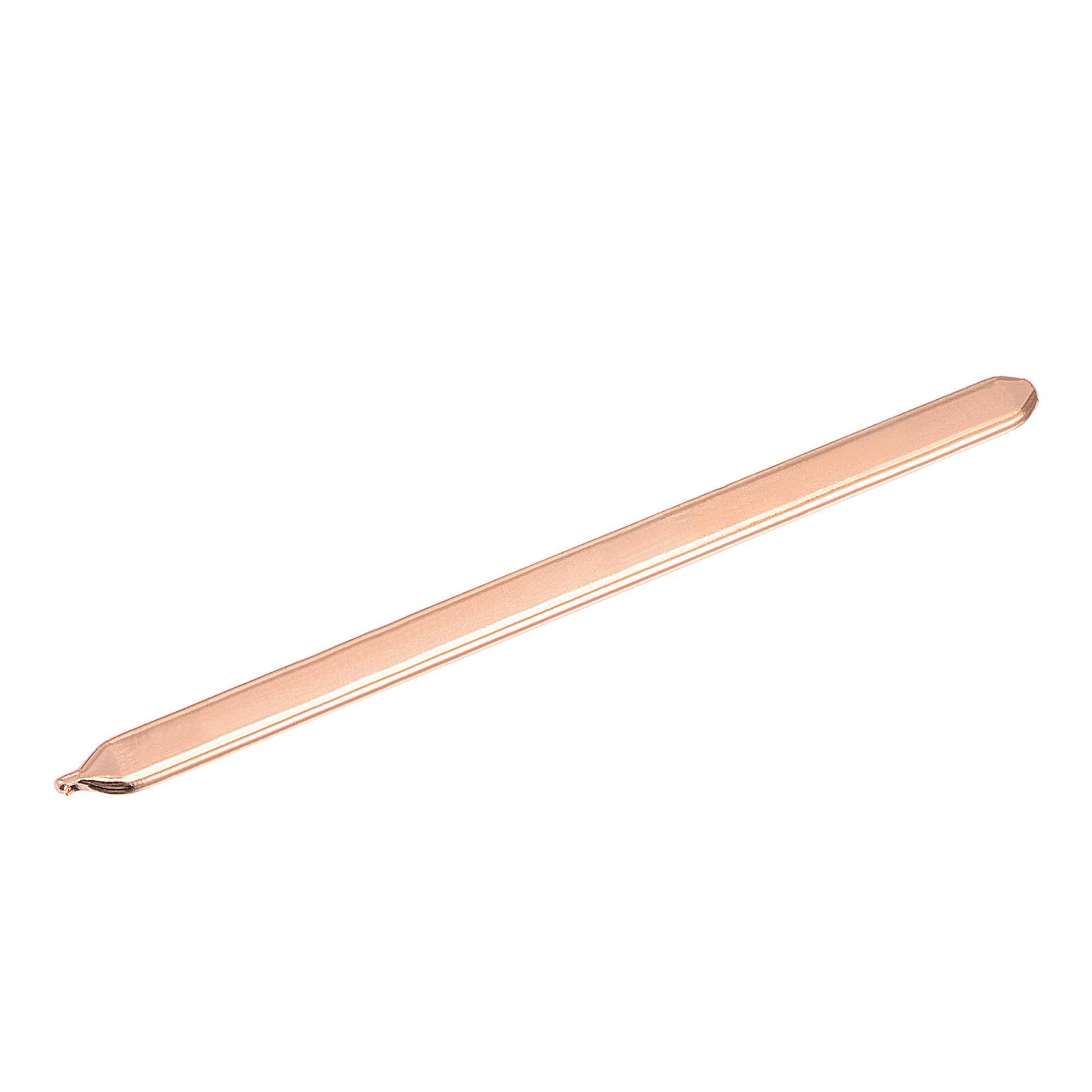 Copper Flat Heat Pipe for Cooling Laptop CPU GPU Heatsink 150mm x 8mm x 3mm