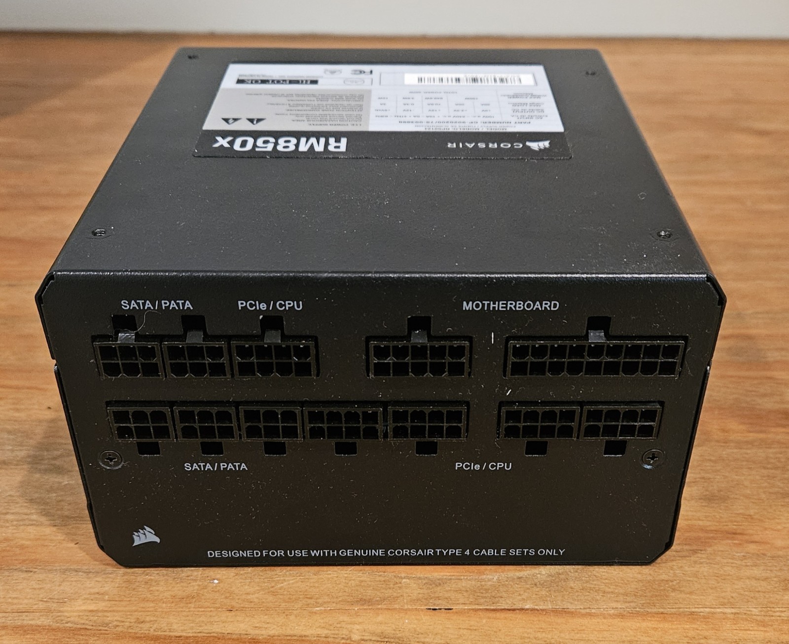 Corsair RM850x High Performance ATX Power Supply 850W 80+ Gold Fully Modular
