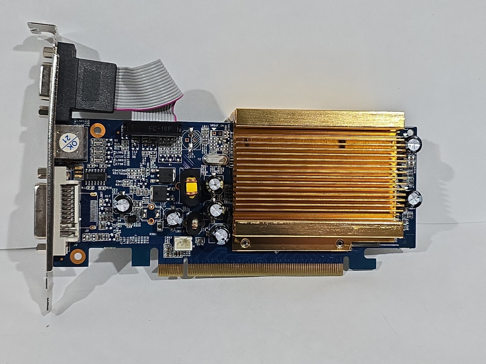 Galaxy NVidia GeForce 7200GS PCIE 256MB DDR2 64-Bit Slim Version Video Card