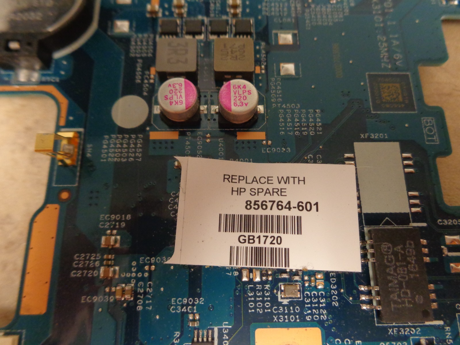 856764-601 For HP 17 17-Y 17Z-Y000 Series with A6-7310 CPU Laptop Motherboard