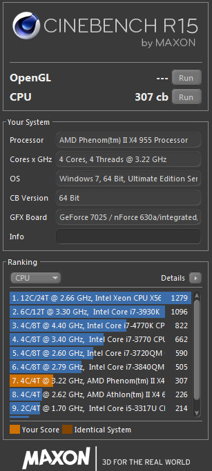 AMD Phenom II X4 955 3.2GHz Quad-Core Processor [TESTED WORKING]