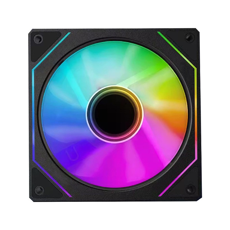 ARGB & PWM RGB 120mm Desktop PC Computer Case CPU Quiet Prism Cooling Fan