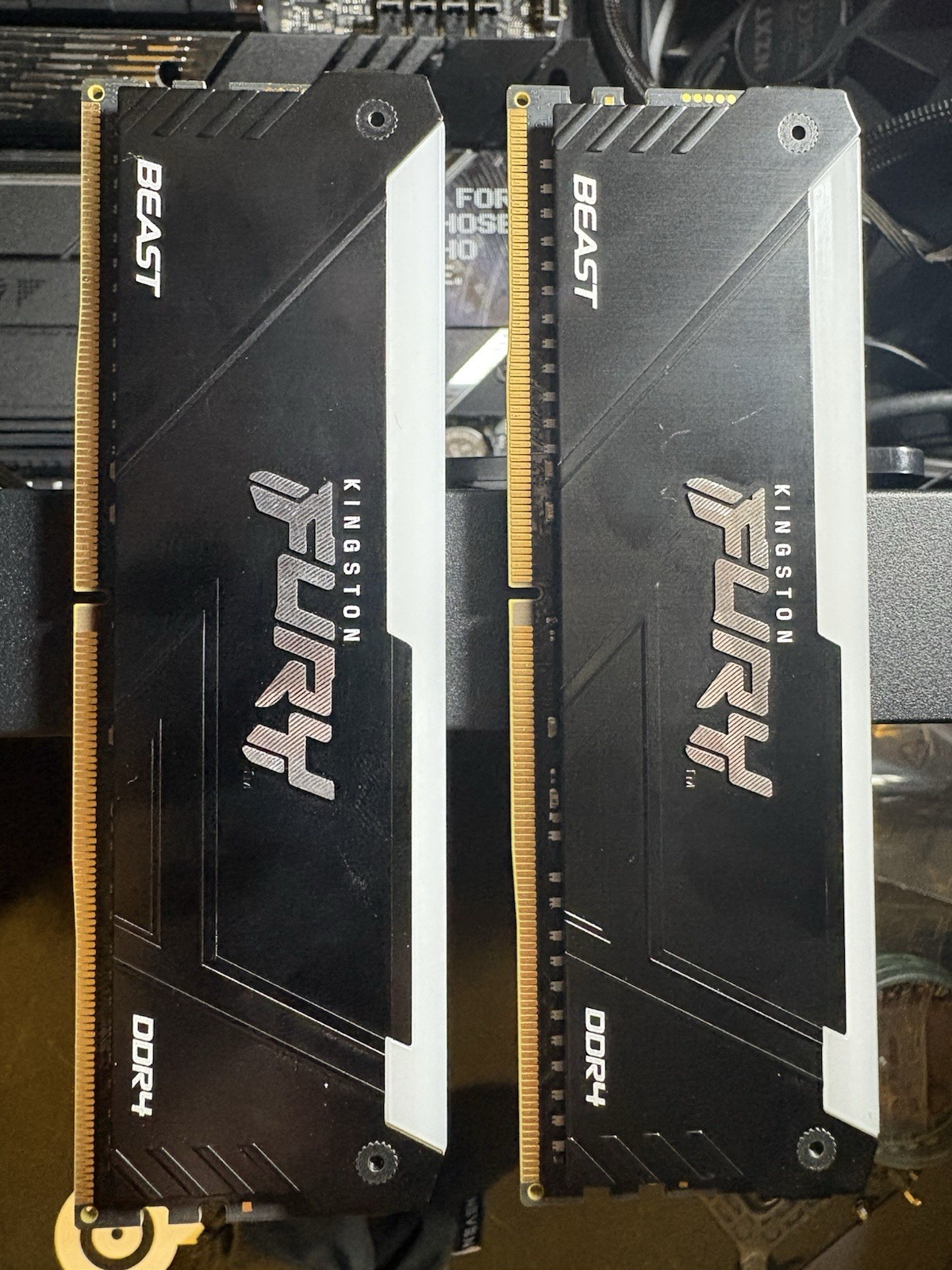 Kingston FURY Beast RGB 32GB (2x16GB) 3200MT/s CL16 DDR4 Desktop Memory