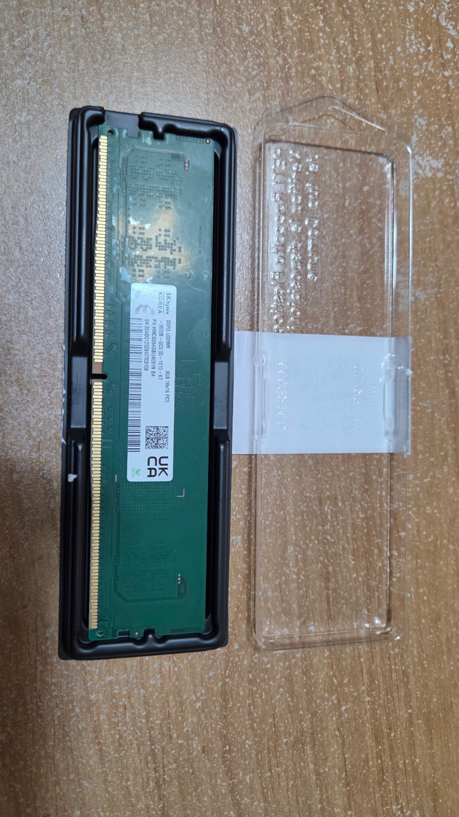 SK Hynix 8GB DDR5 5600UDIMM 1Rx16 PC5-5600B HMCG66AGBUA081N 288pin Desktop RAM