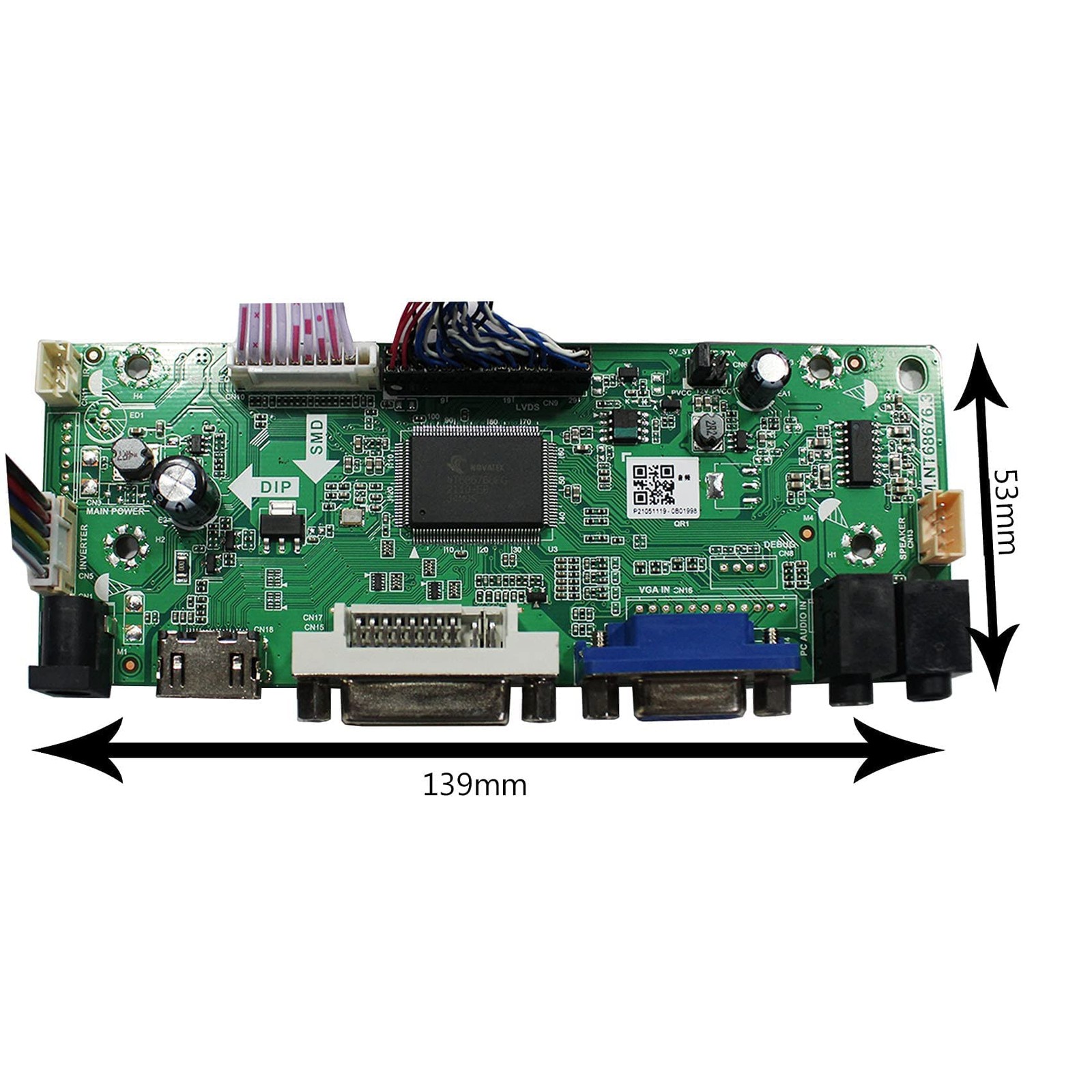 LCD Controller Board Kit for 17 Inch 1280×960 Display Panels