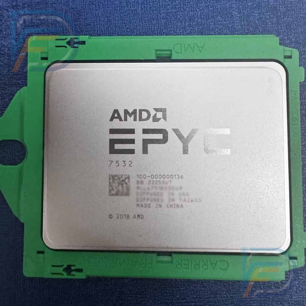 AMD EPYC 7532 32C 64T CPU + Gigabyte MZ32-AR0 SP3 Motherboard 280W DDR4 PCIe 4.0