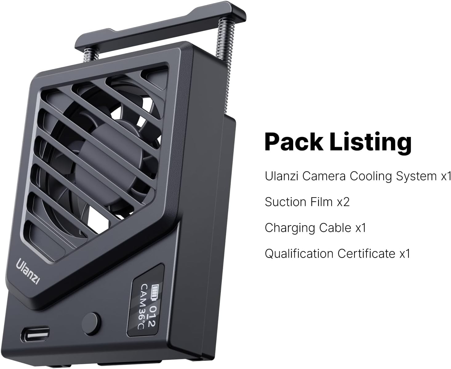 Universal Camera Cooling Fan Sony/Canon/FUJIFILM/Nikon