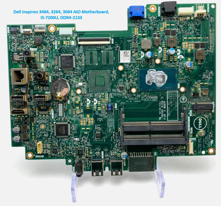 DELL INSPIRON 24 3464 3064 3264 ALL-IN-ONE (AIO) Intel i5-7200U MB GTH5N 15107-1