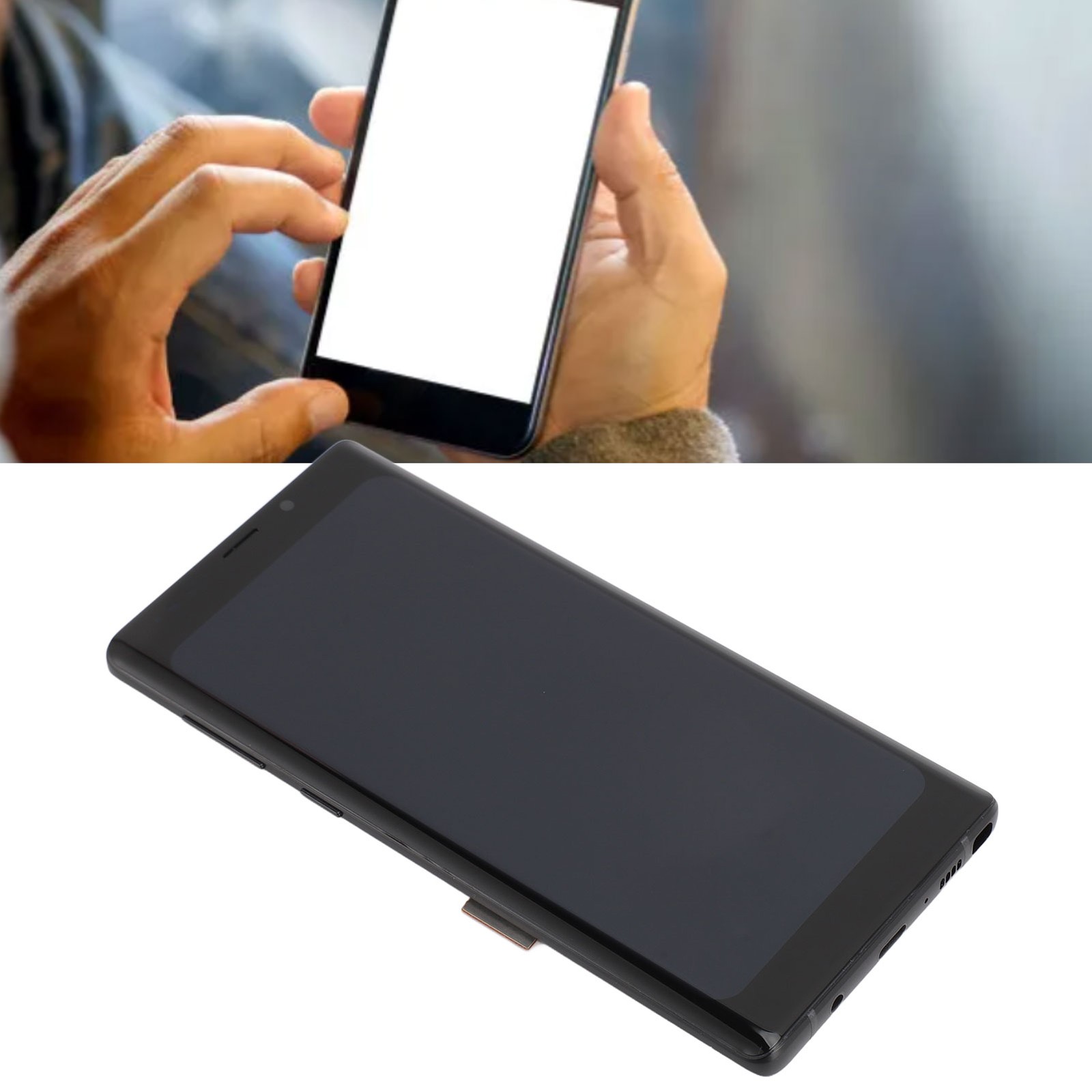 ｀Screen Assembly With Fingerprint Repair Tool Kit Scratch Proof LED Touch Scr