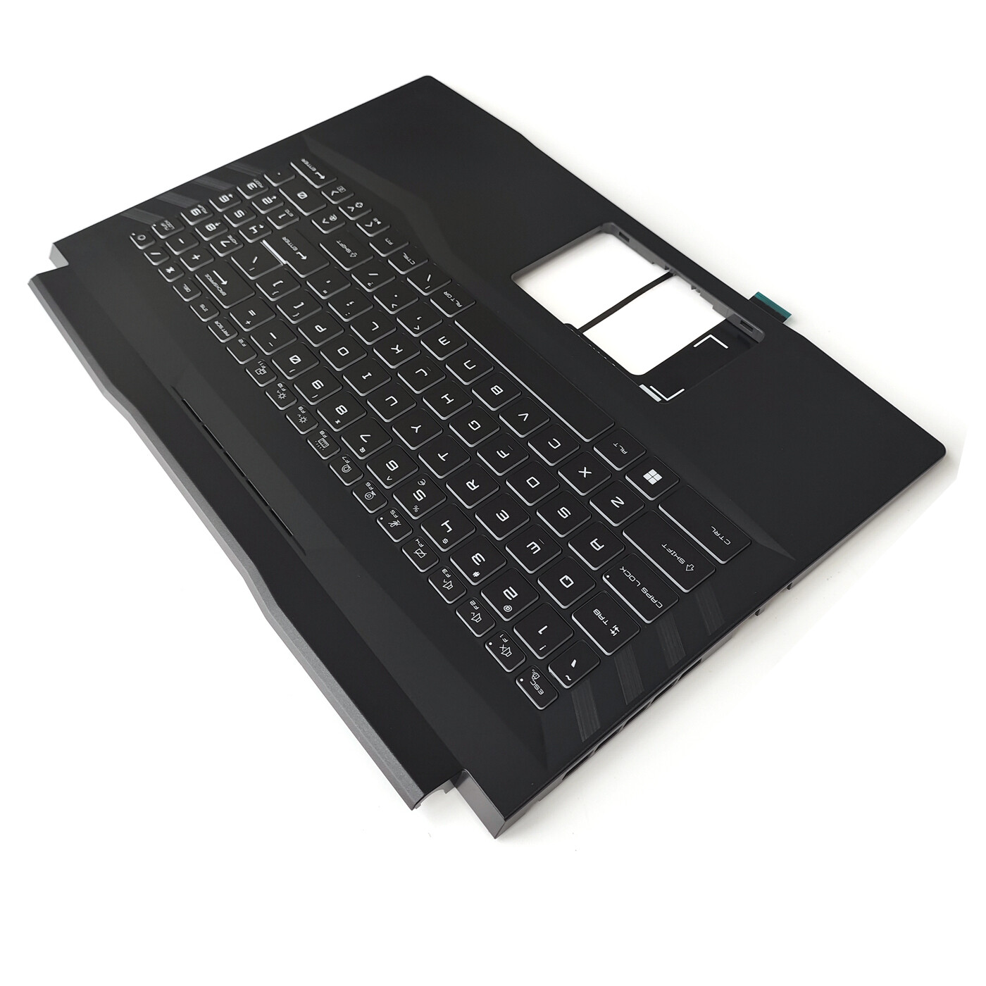 New for MSI Pulse GL66 MS-1581 11UGK Palmrest Backlit Keyboard 307581C221 US