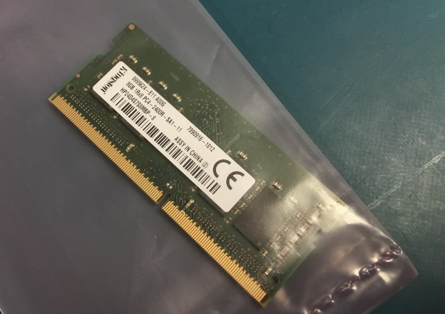 Kingston 8GB PC4-19200 DDR4-2400MHz SoDimm Memory Laptop Ram HP24D4S7S8MBP-8