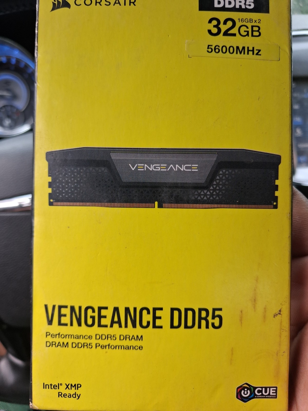 Two Corsair Vengeance RGB 32GB (2x16GB) DDR5-6000 UDIMM RAM CMH32GX5M2E6000C36