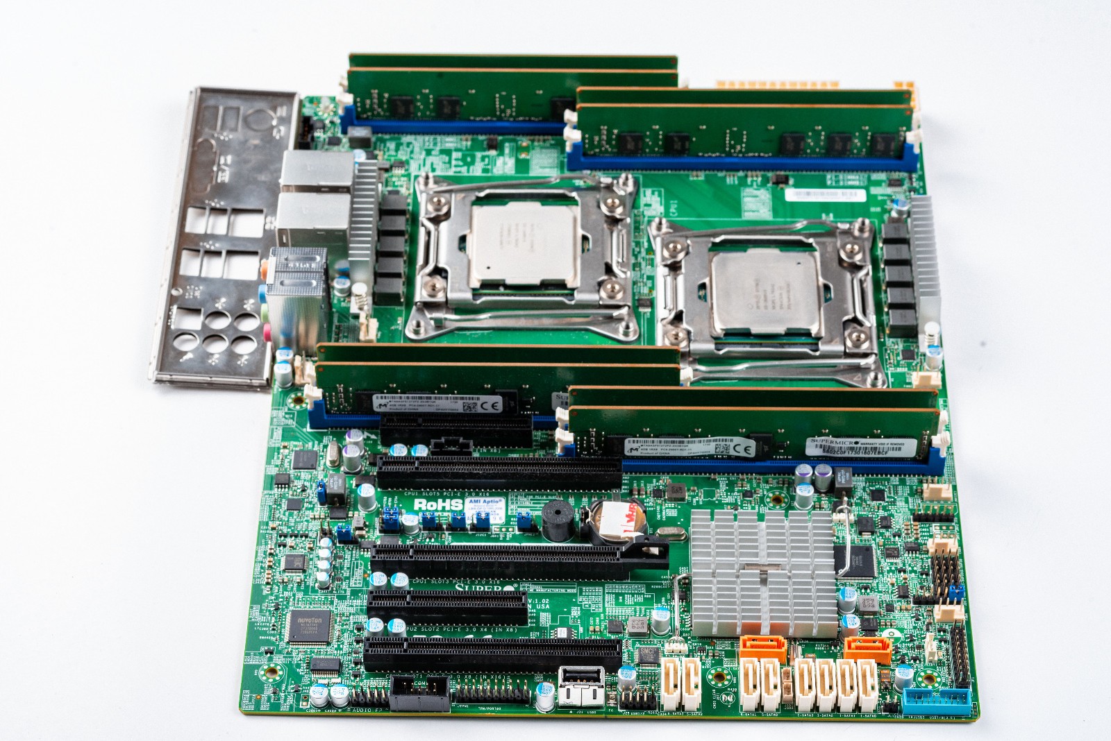 SuperMicro X10DAL-i Dual Socket LGA2011-3 ATX Motherboard Includes 32GB DDR4 RAM