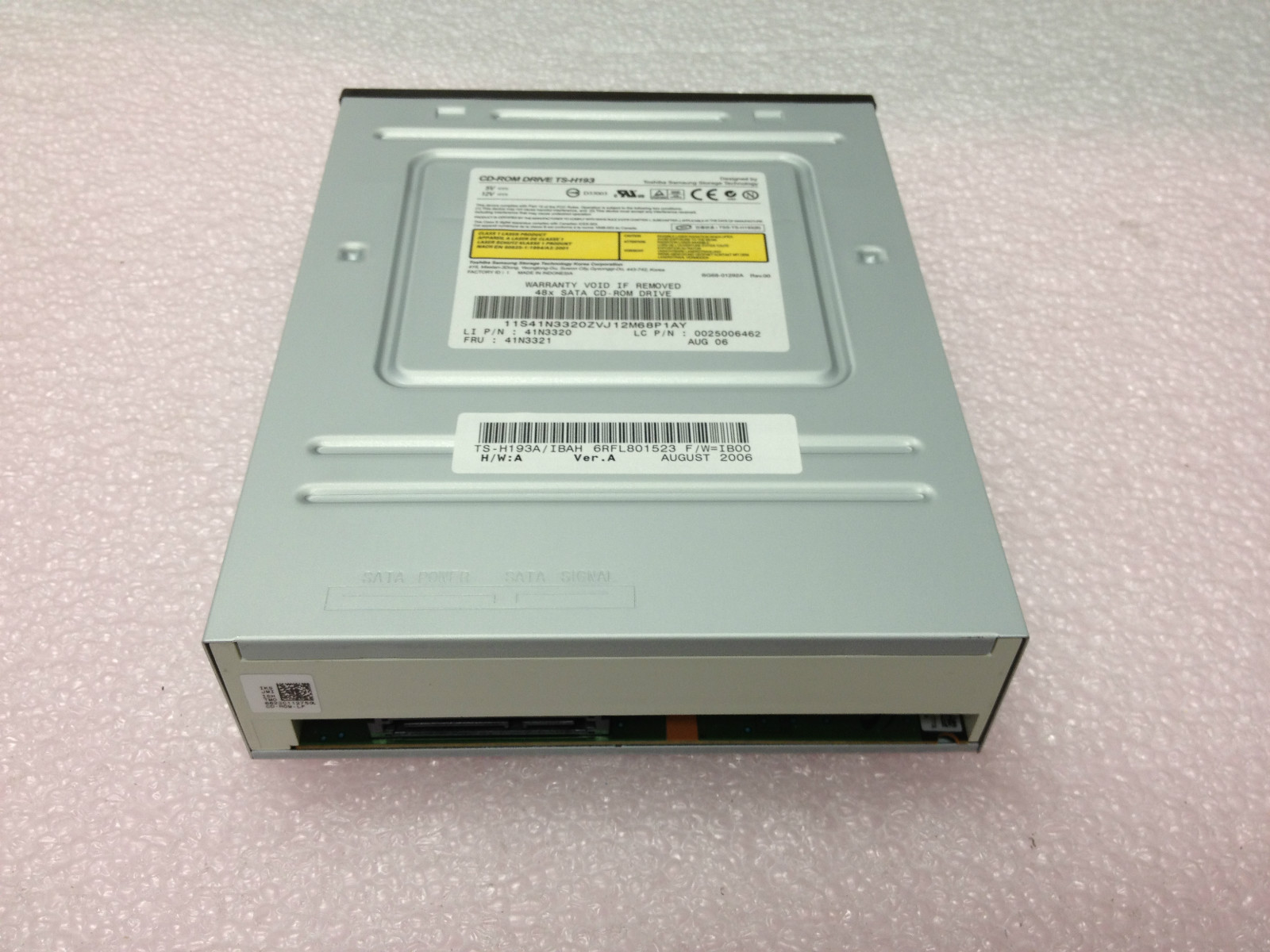 NEW Genuine – 48X CD-ROM DRIVE TS-H193 For Lenovo Thinkcentre M55 41N3321