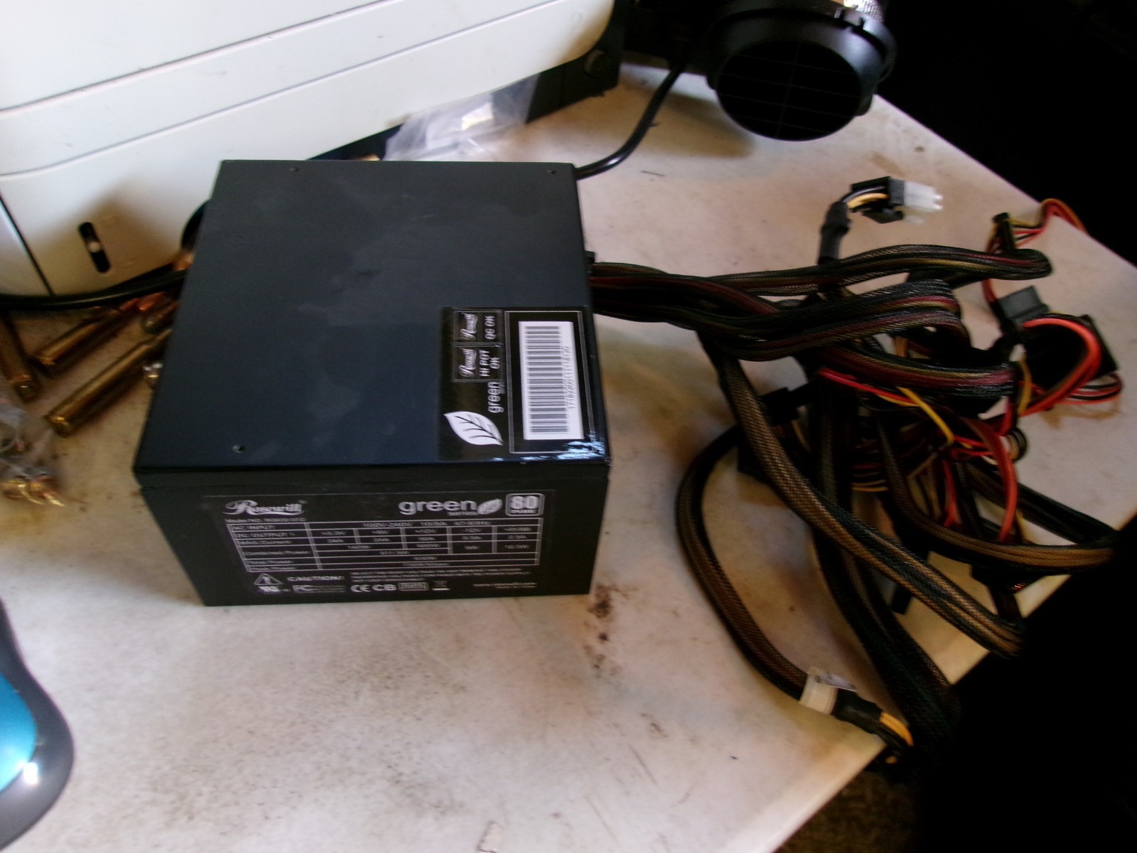 Rosewill Green Series 80 Plus RG530-S12 Desktop/PC Computer Power Supply A