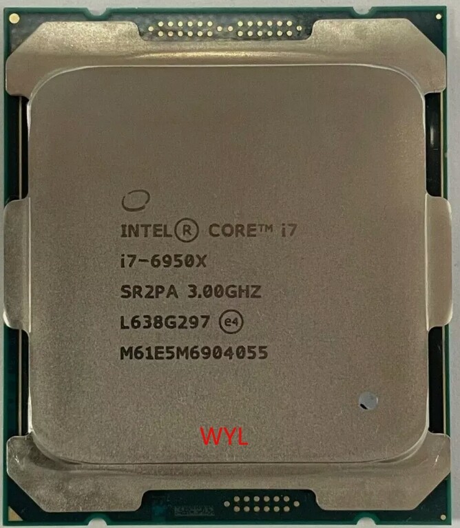 Intel Core i7-6950X CPU Processor LGA2011-3 Extreme Edition SR2PA 25M Cache