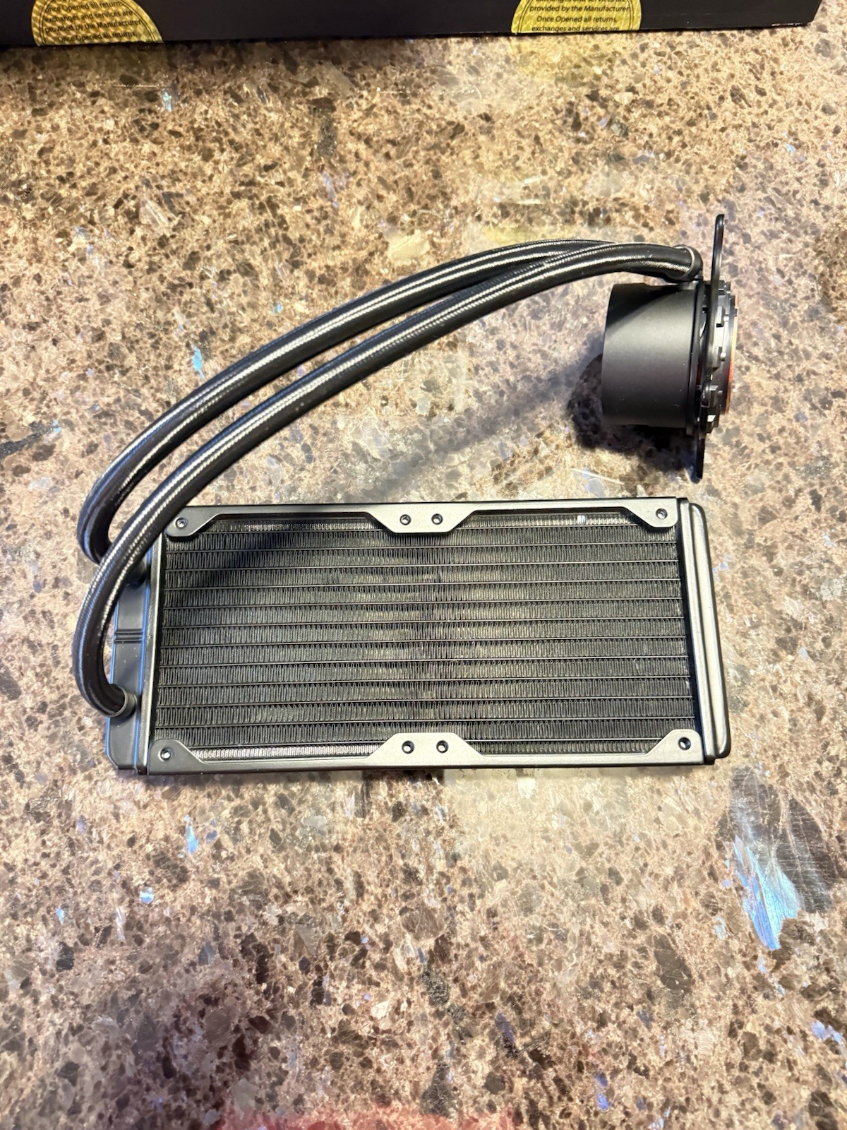 NZXT KRAKEN 240 Liquid CPU Cooler Model RL KN240 B1 for Intel and AMD AM4 AM5