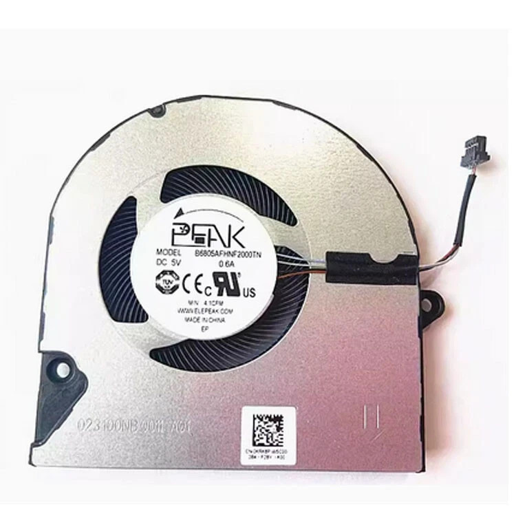 CPU Cooling Fan For DELL Inspiron 14 5410 5415 7400 7415 0KRK6P 2in1 2021 Laptop