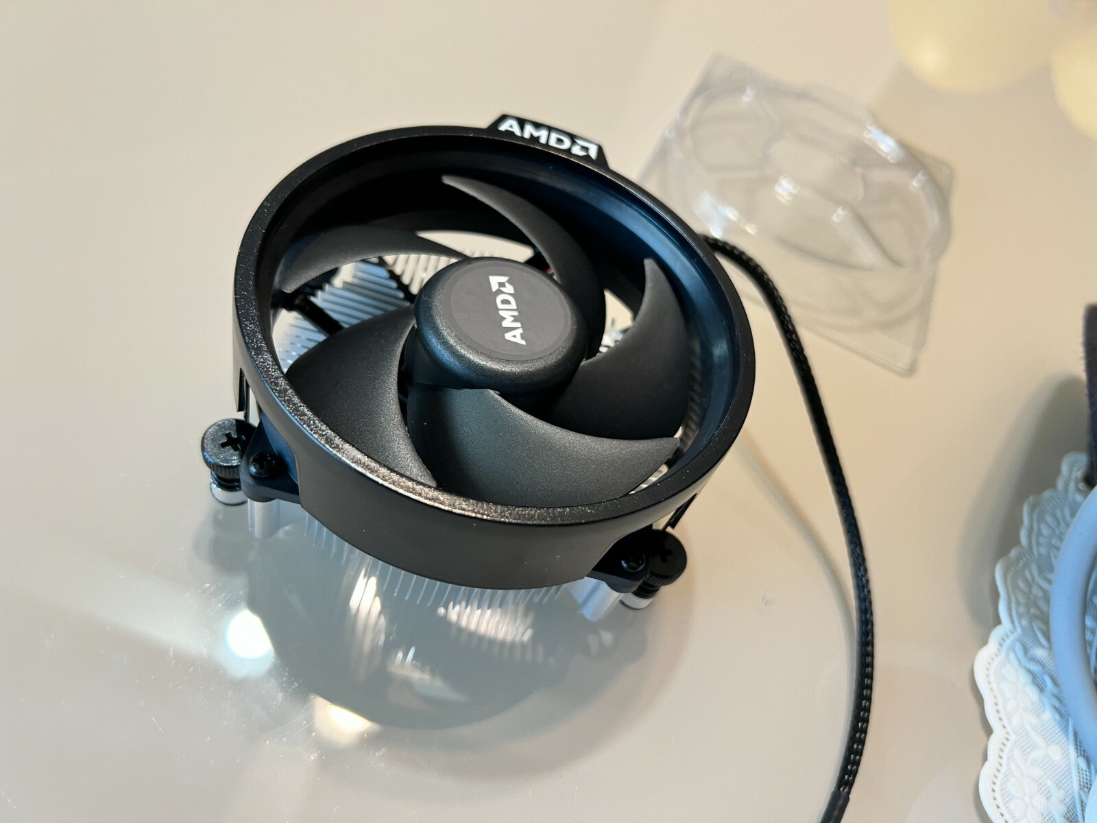 AMD Ryzen 5 Processor Heatsink Cooling Fan 65W Processor Socket AM4 – (No CPU)